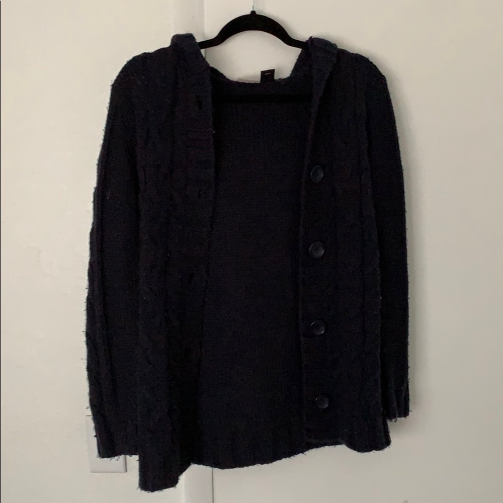 Dark blue sweater